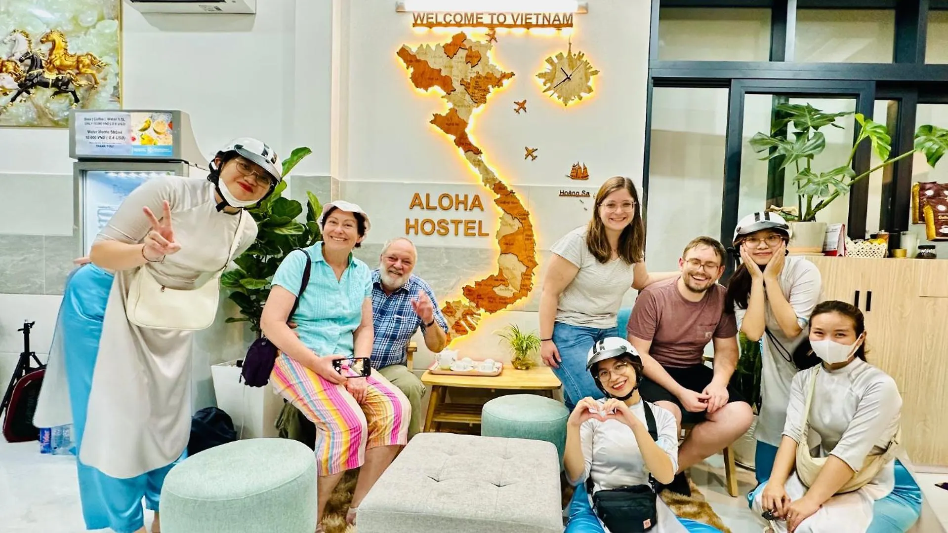 Aloha Saigon Premium Hostel By Local Travel Experts - Newly Opened, Less-Touristy Location, Spacious Rooms, Glass Shower Bathroom, Free Breakfast & Walking Tour Ho Chi Minh City Vietnam